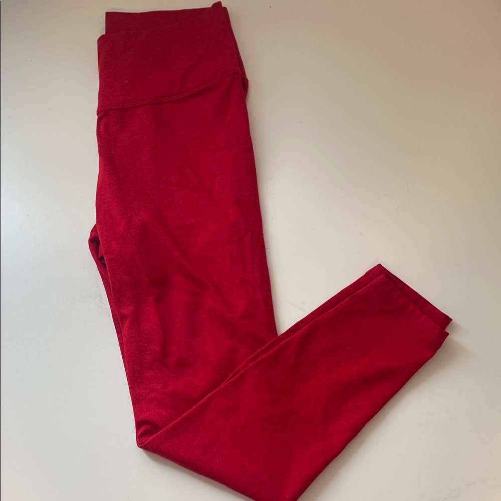 Old Navy Women’s Crossover Red Leggings
